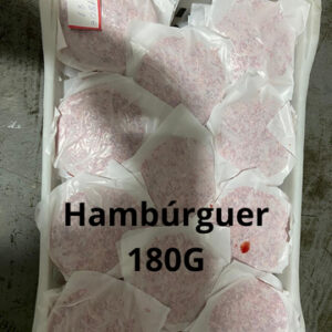 HAMBÚRGUER BOVINO DE PEITO E ACÉM 180g CX 88UN