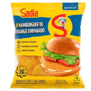 HAMBURGUER DE FRANGO EMP CONG PT 900G SD